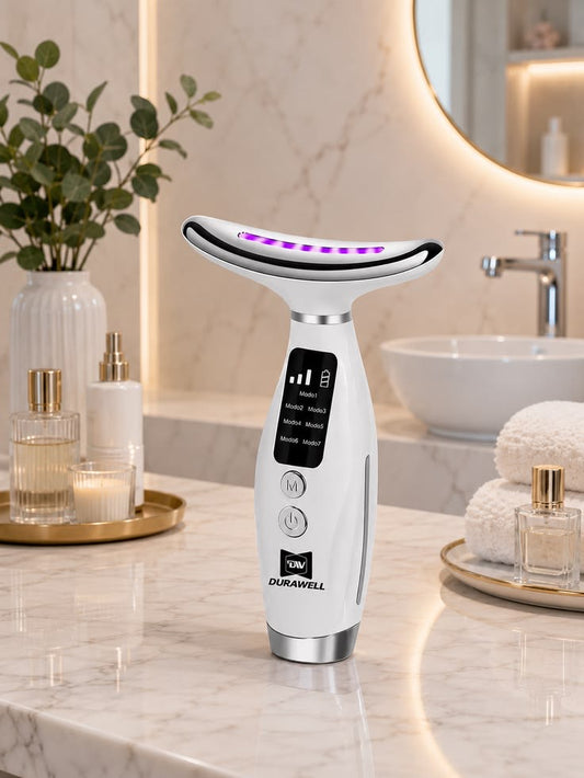 DermaLuxe™ 7-in-1 LED Light Therapy & Neck Sculpting Massage
